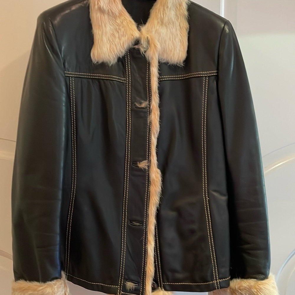 Italian leather jacket